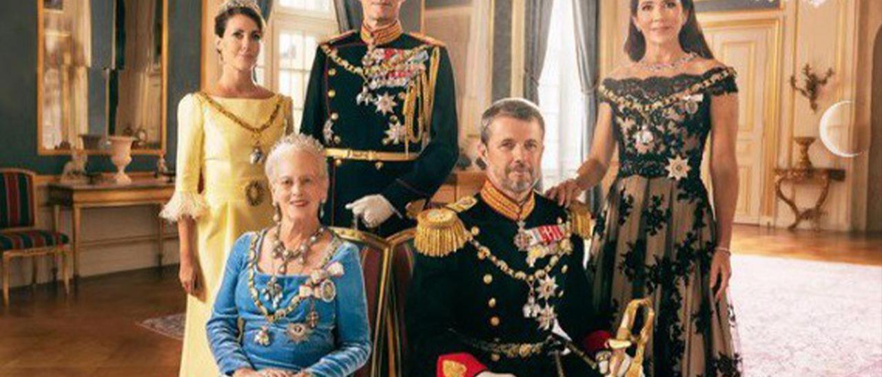 La familia real danesa