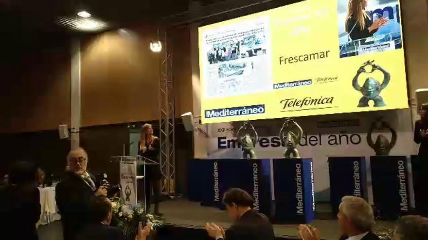 Entrega del premio Empresa del Año 2018 a Frescamar