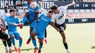 El Valencia CF Mestalla debuta con empate (1-1) en el Puchades