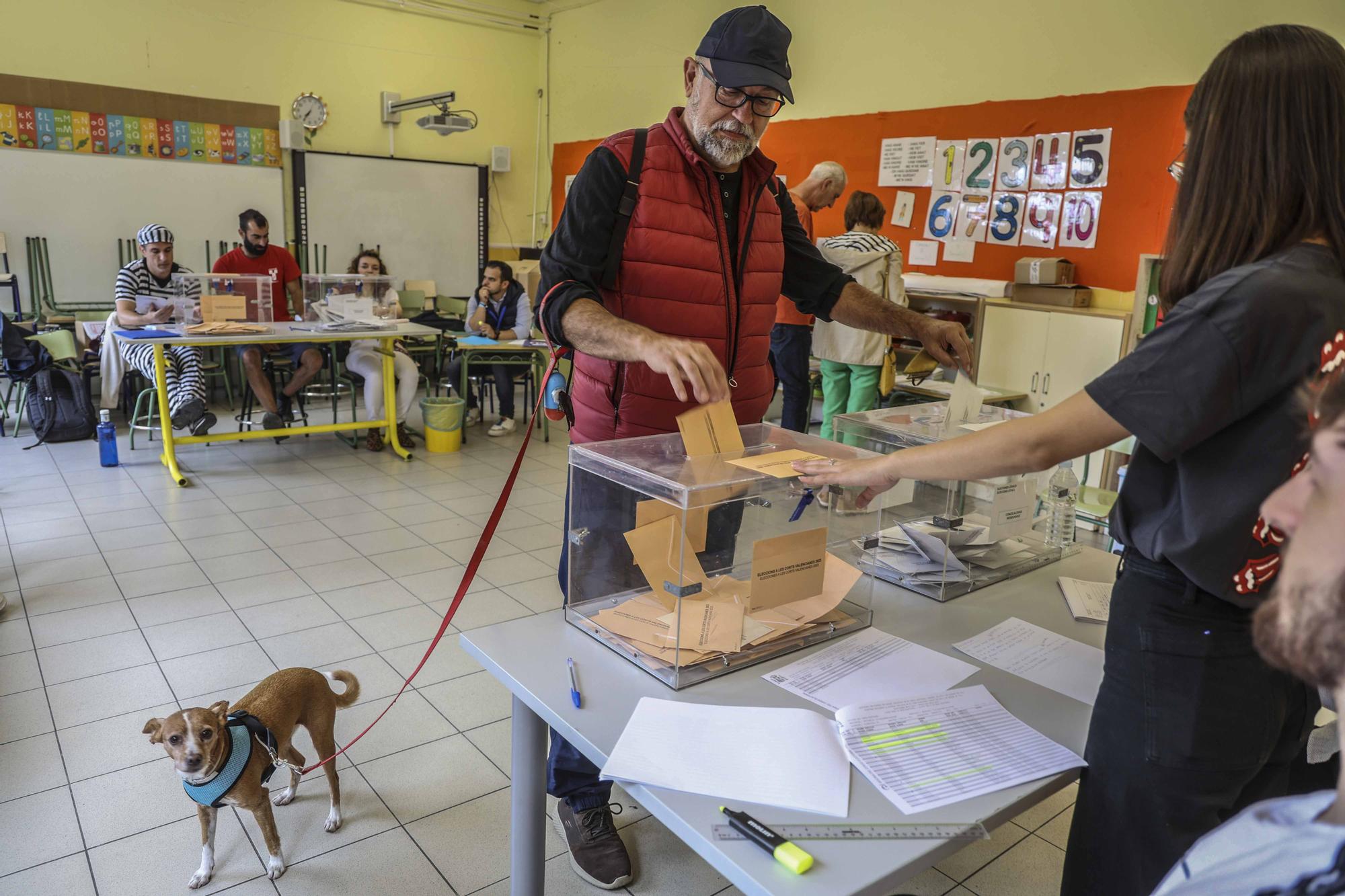 La jornada electoral del 28M en Alicante