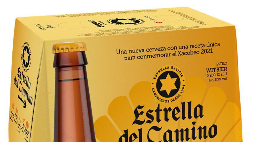 Pack de la cerveza especial Estrella del Camino, de Estrella Galicia.