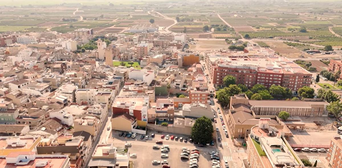 Vista de Almussafes.