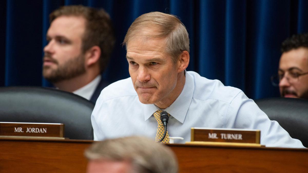 El representante republicano por el estado de Ohio Jim Jordan