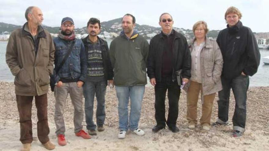 Representantes de la entidades, en Talamanca.