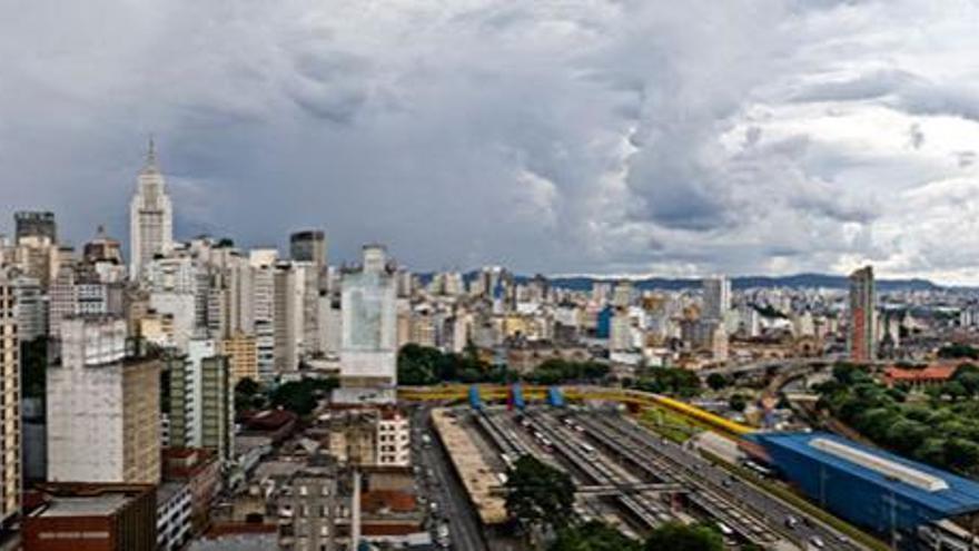 Vista de Sao Paulo desde Guaraní (2010).