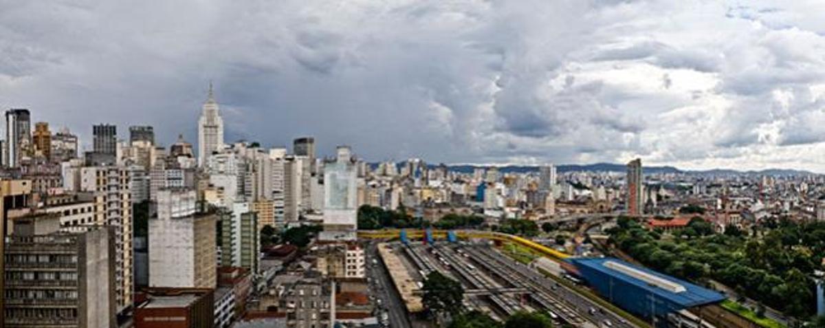 Vista de Sao Paulo desde Guaraní (2010).