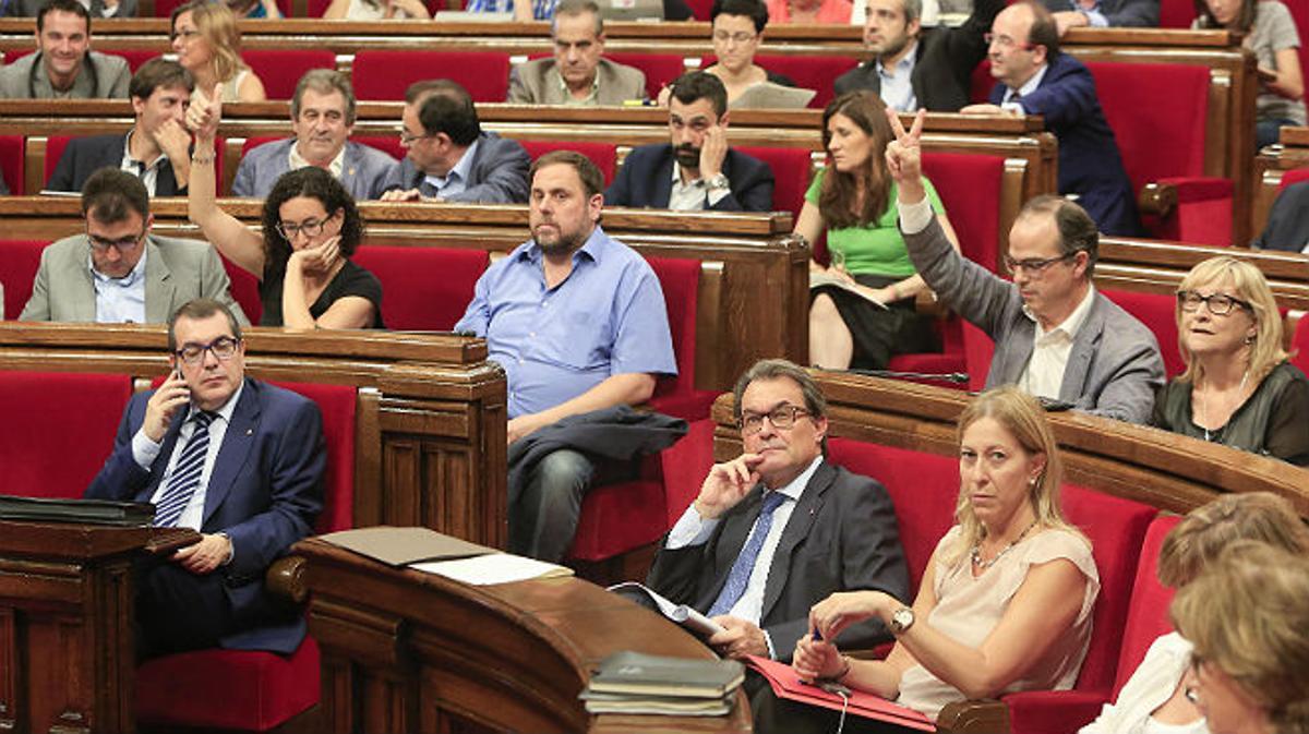 CiU és l’únic grup parlamentari que ha votat en contra de la reprovació de Pujol.