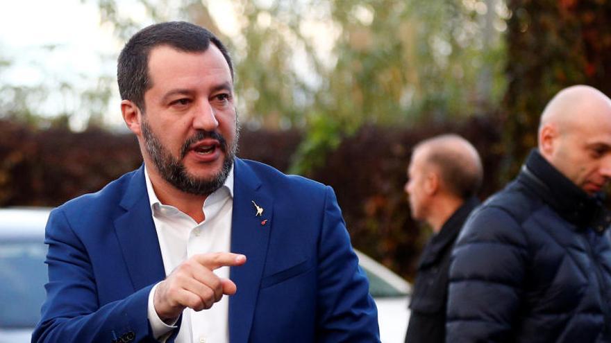 El vicepresidente del Gobierno de Italia Matteo Salvini.