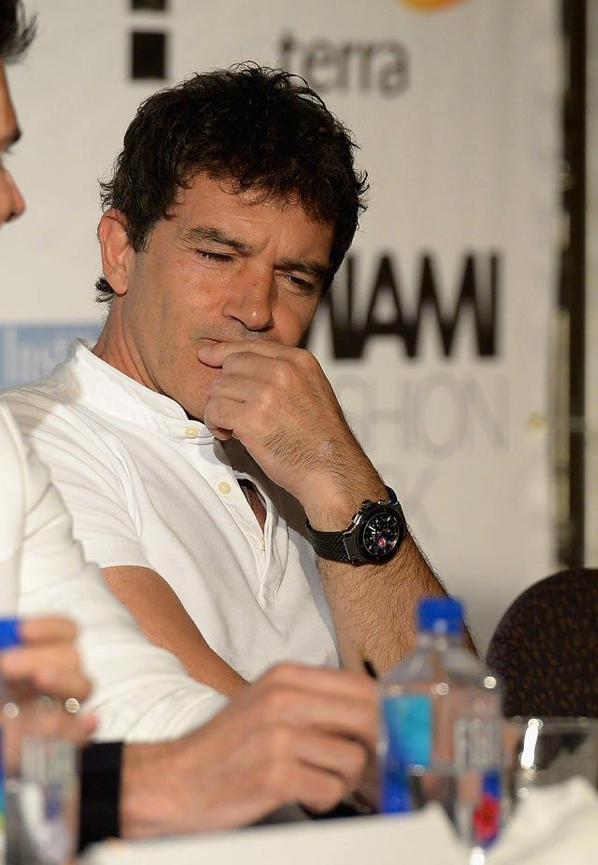 Antonio Banderas, concentrado en Miami