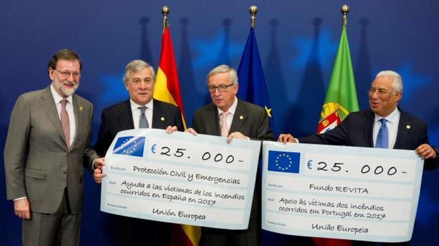 La UE dona el premio Princesa de Asturias a las víctimas de los incendios de España y Portugal