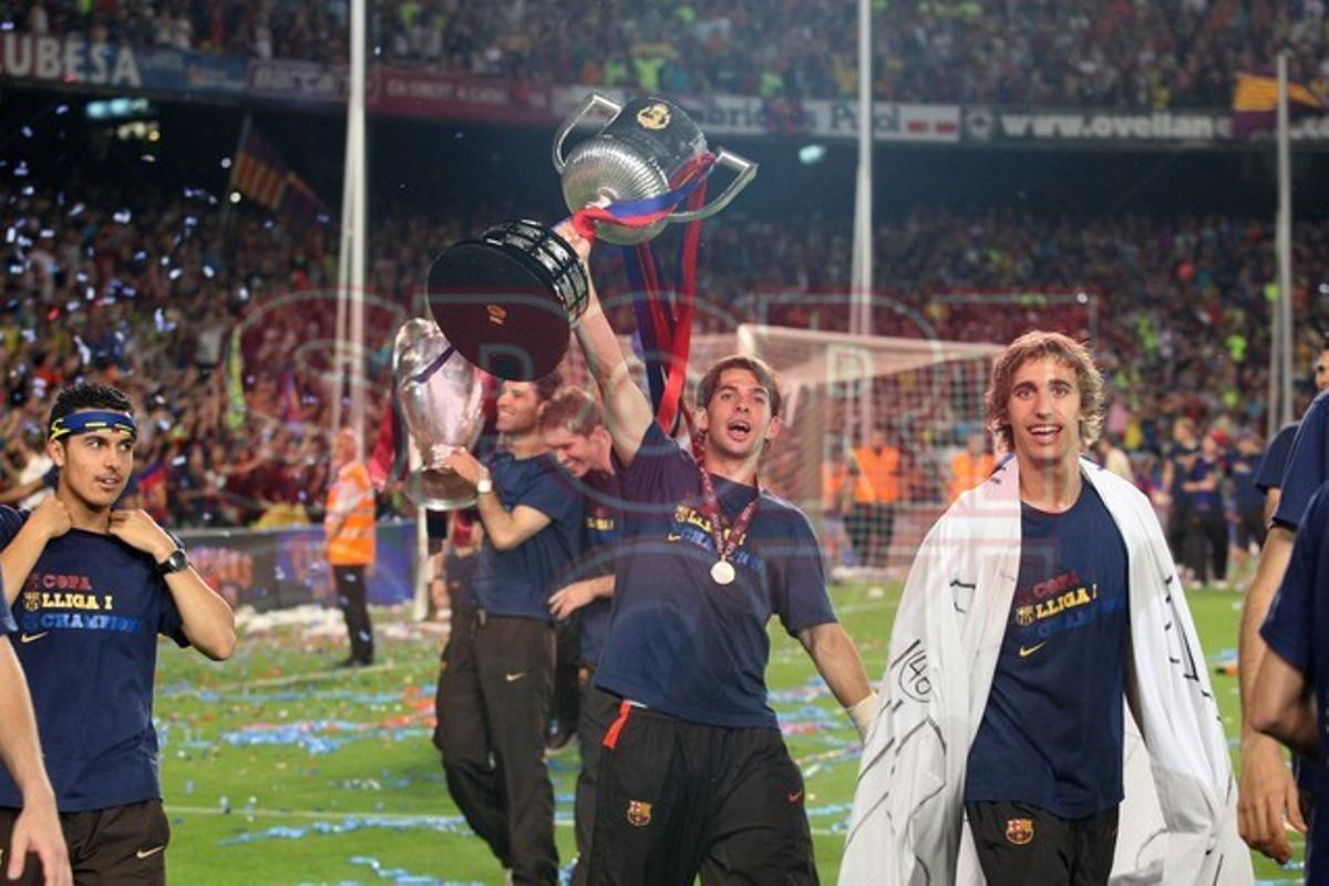 Marc Muniesa debutó con el primer equipo del Barça en la 08/09