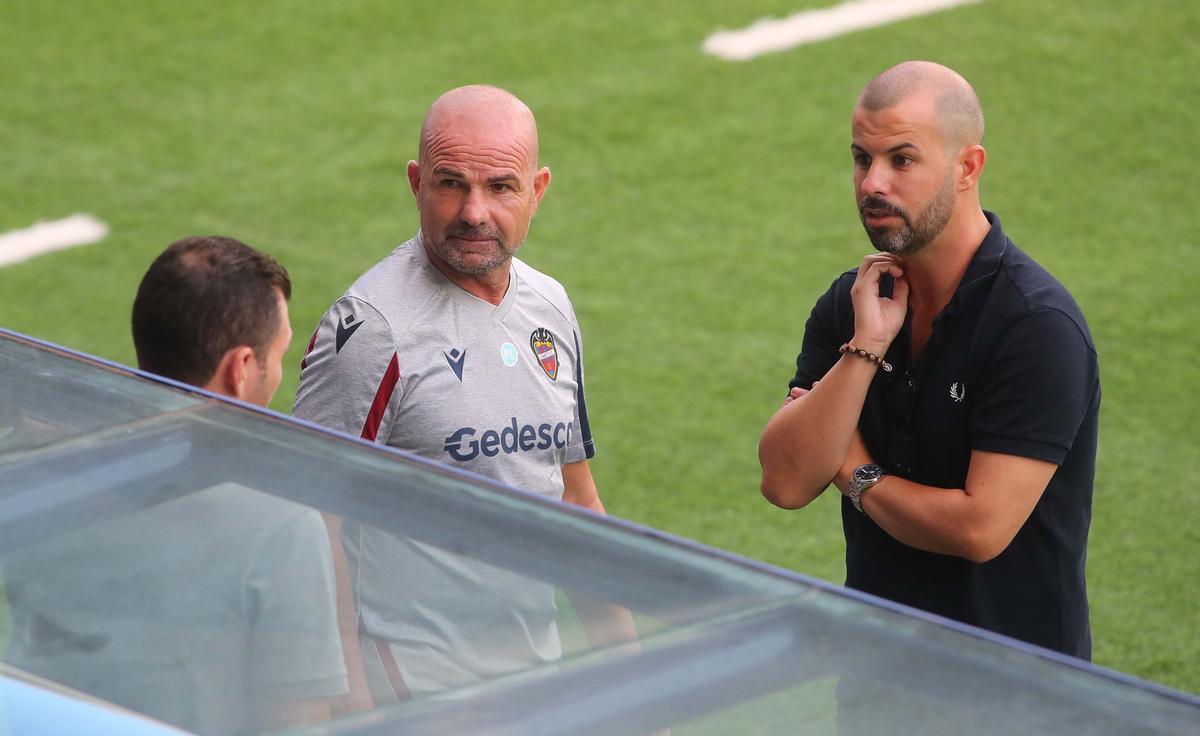 Entrenamiento del Levante previo al partido del Celta