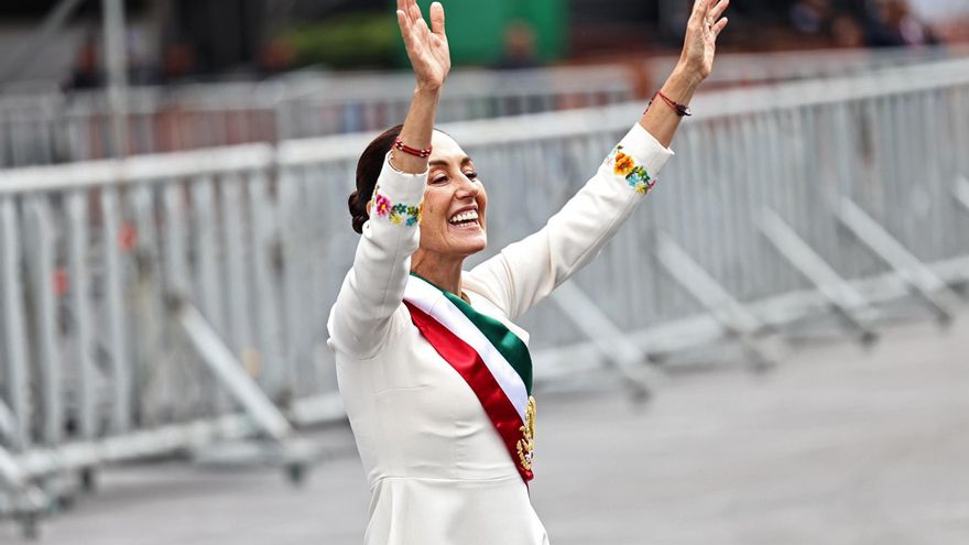 La toma de posesión de Sheinbaum como presidenta de México, en imágenes