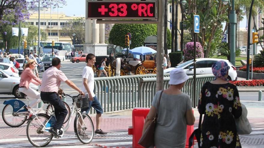 Vélez, Rincón, Estepona y Coín marcan las máximas de España por el terral