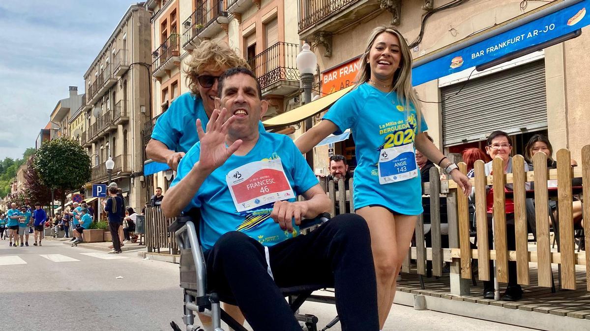 La Milla del Berguedà fa córrer 700 persones per la inclusió