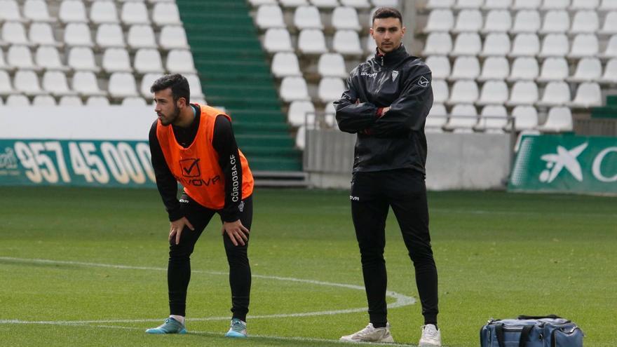 El Córdoba CF, sin laterales: Ekaitz, José Ruiz y Puga, fuera de la dinámica grupal