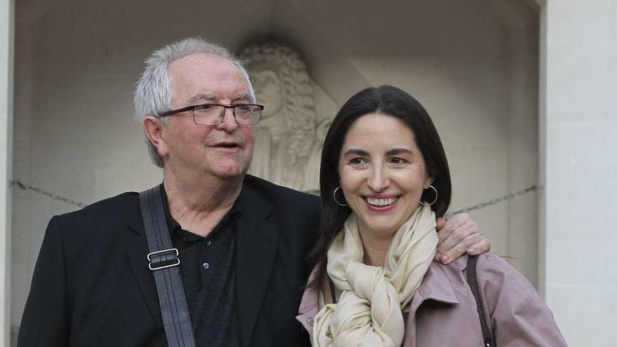 El chef Juan Mari Arzak junto a su hija Elena.