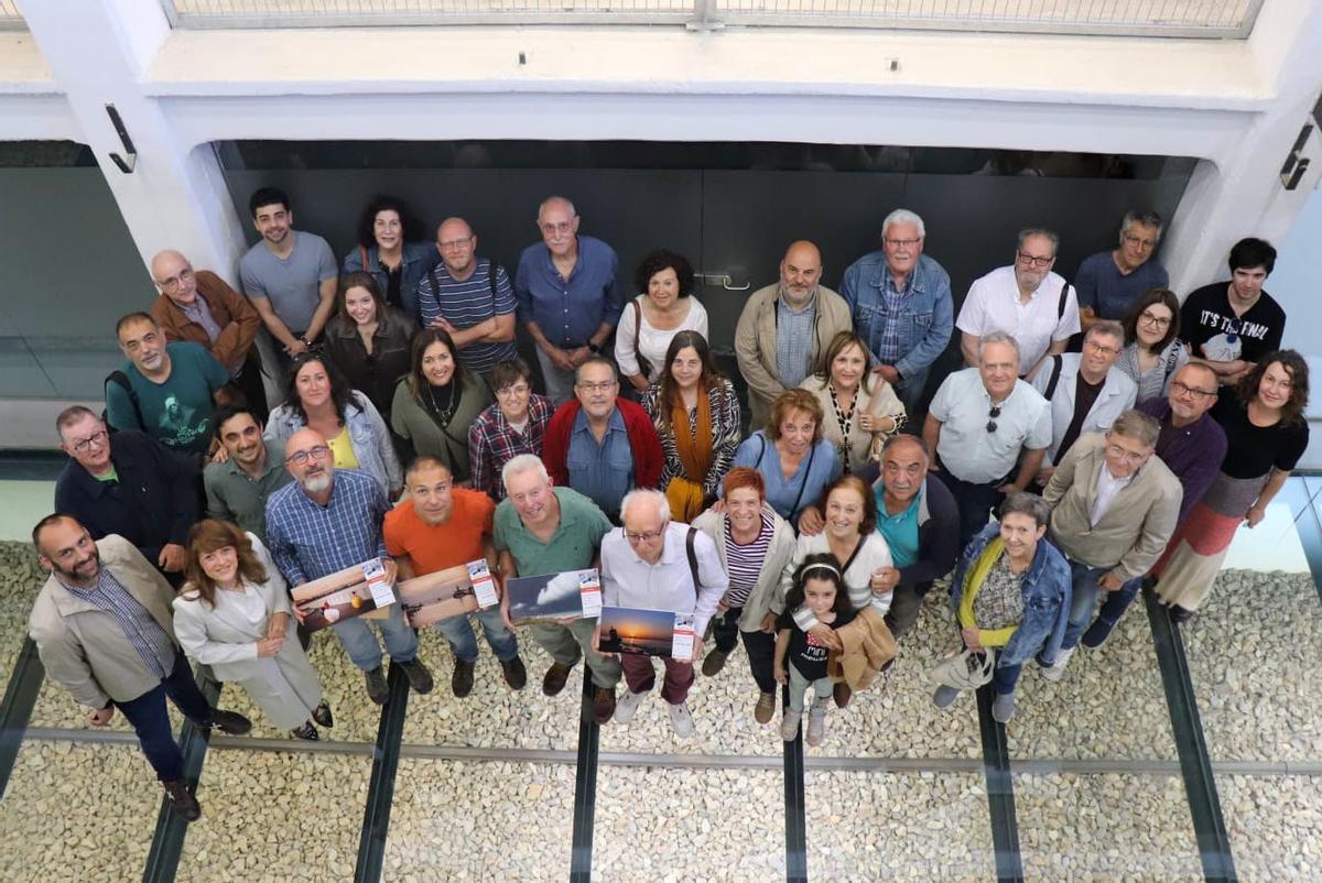 Celebración del VII Certamen Fotográfico 25 de Abril Federic Aznar.