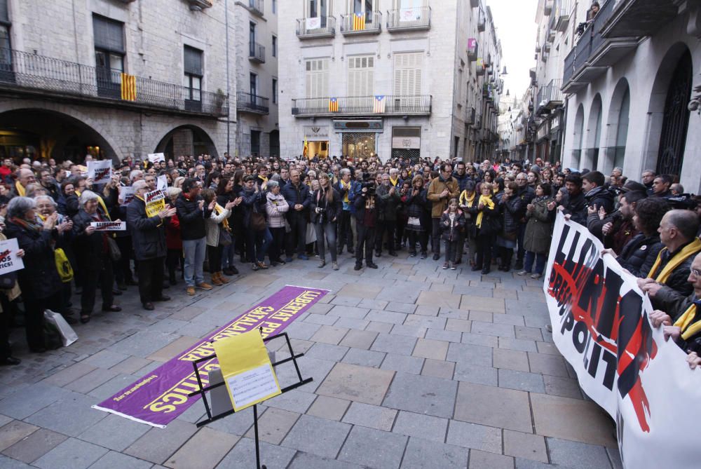 Concentració a Girona.