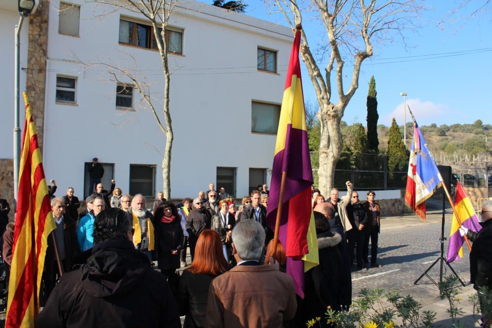 Figueres homenatja l''exili republicà