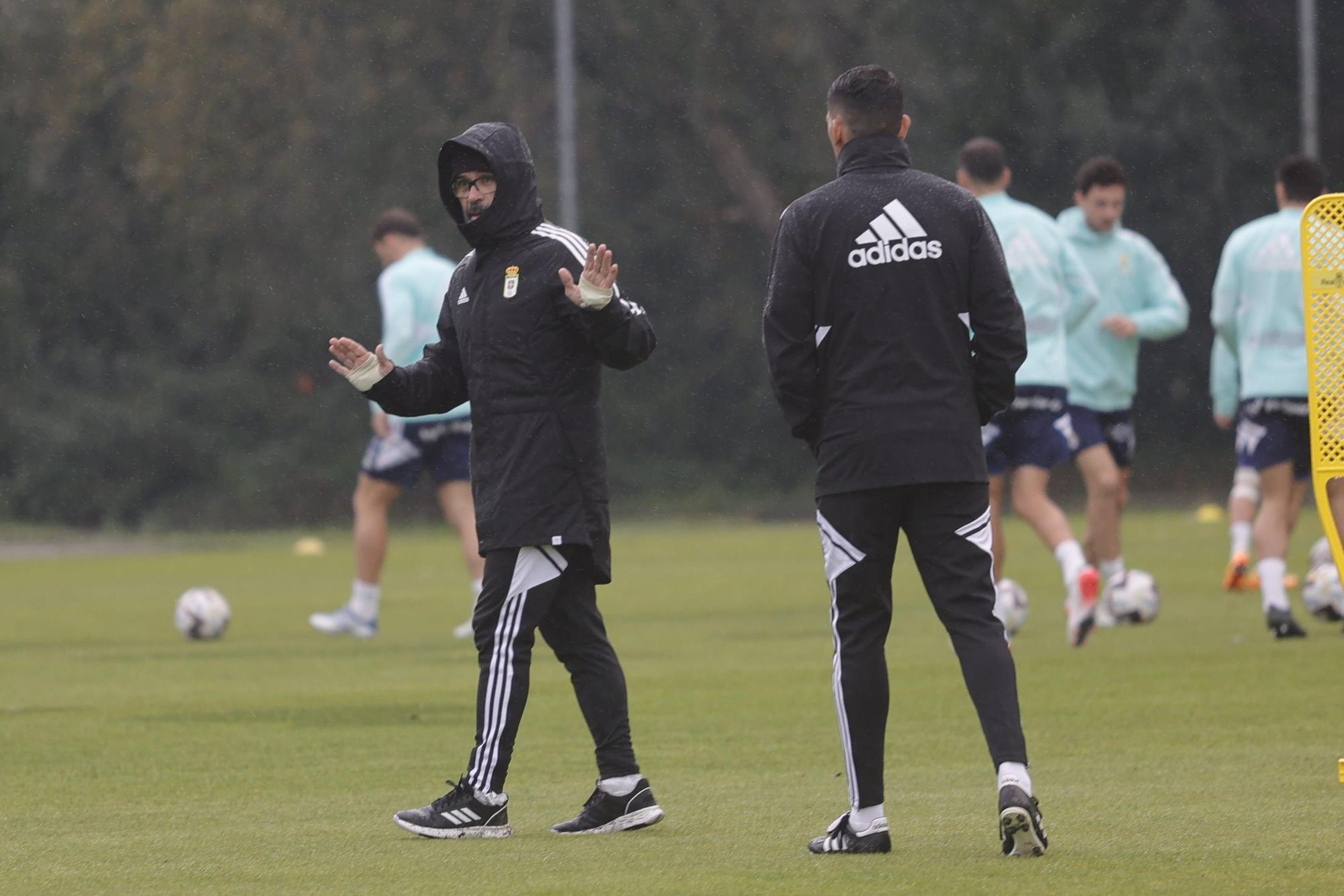 Las imágenes del entrenamiento del Oviedo