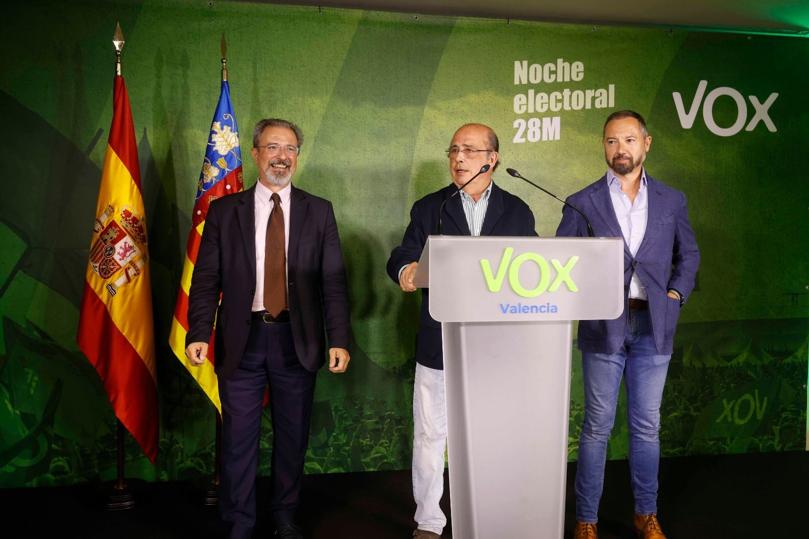 Juan Manuel Badenas comparece en la sede de Vox