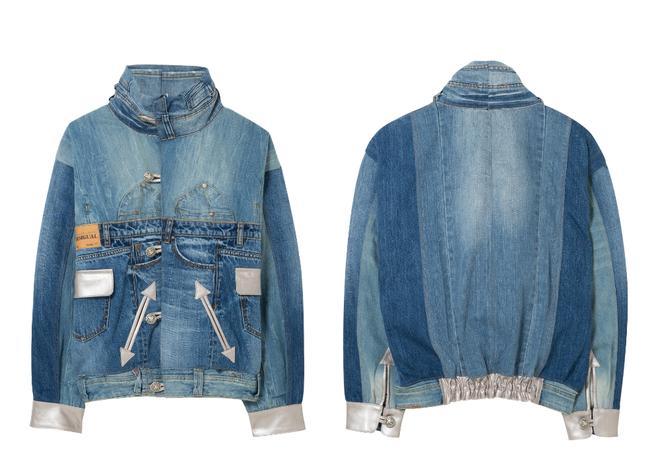 'The Original Desigual Jacket' con aplicaciones en plata