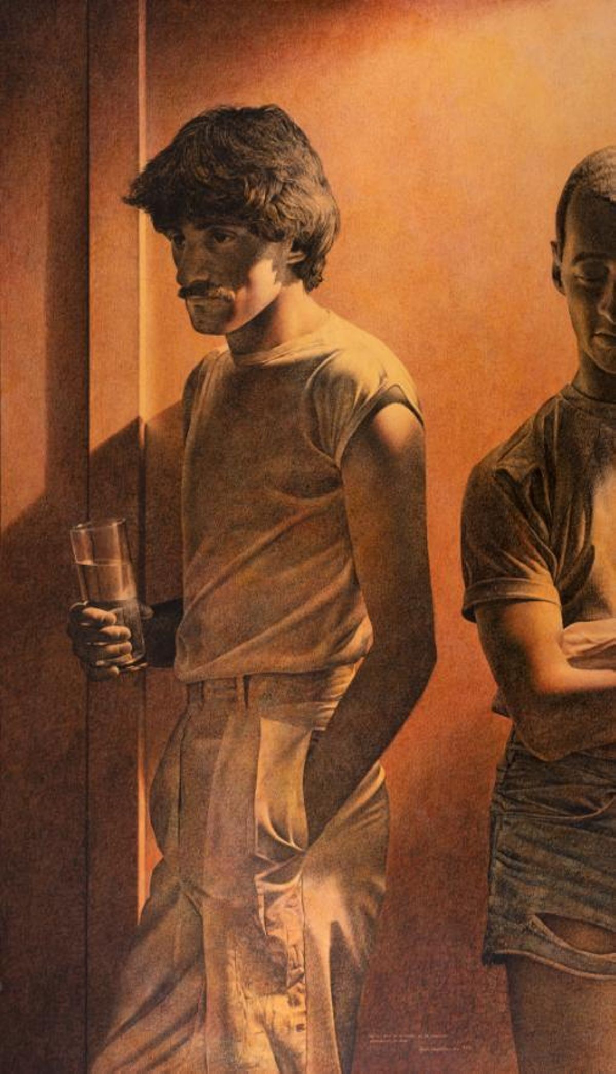 Roberto González Fernández, 'En el vaso vacío donde se ha derretido lentamente el amor' (1980).