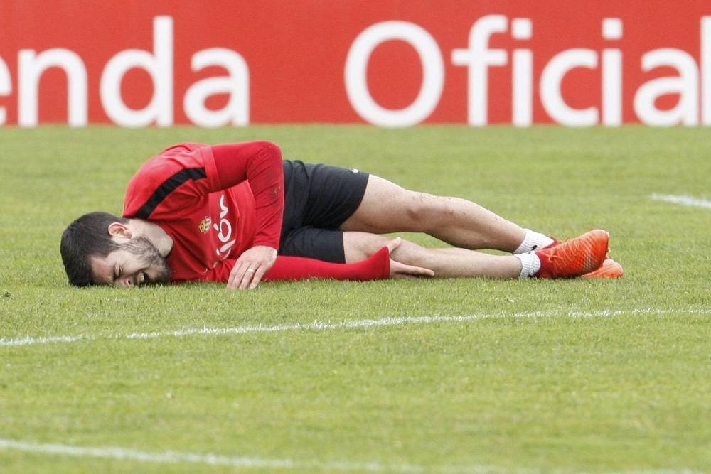 Entrenamiento del Sporting