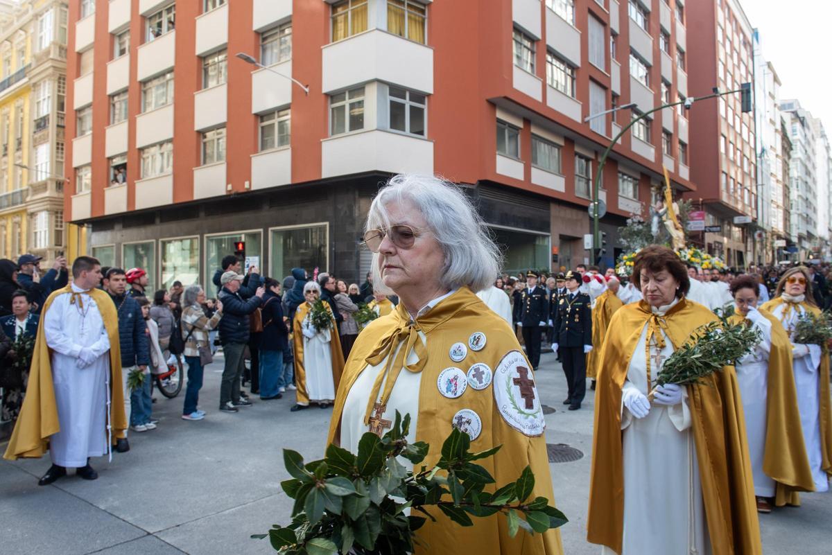 Paso de la Borriquilla en A Coruña
