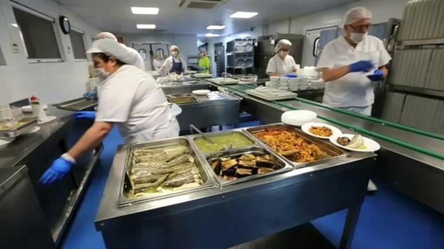 Cocina a la carta para pacientes del Hospital General de Elche