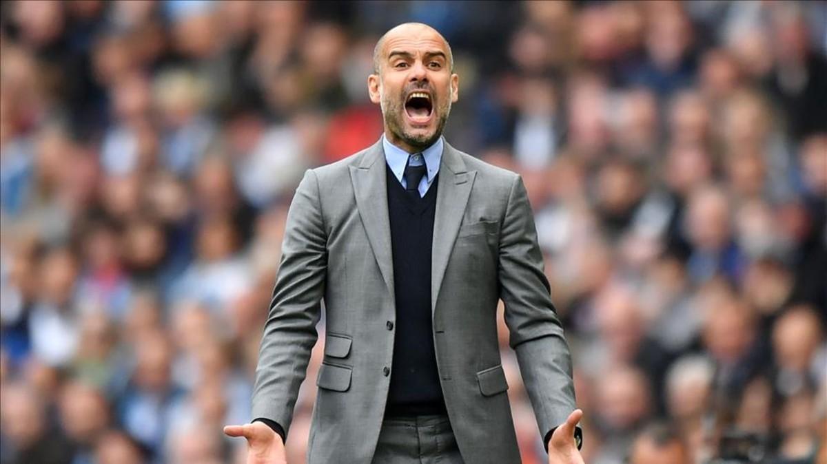 Guardiola, técnico del City