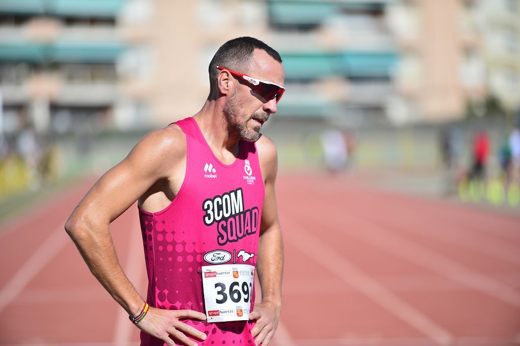 Atletismo nacional Máster sábado en la pista de Atletismo de Cartagena