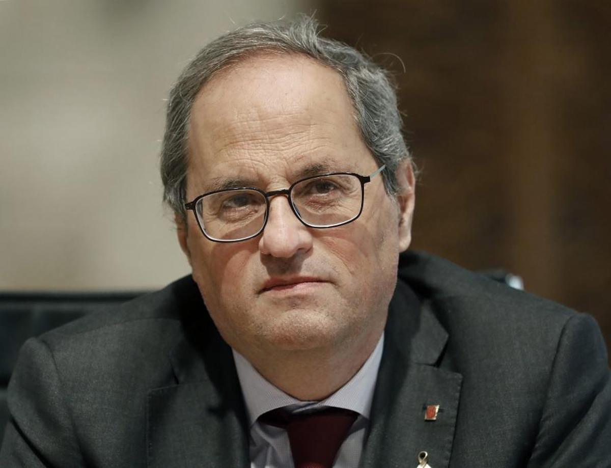 El expresidente de la Generalitat Quim Torra, en una imagen de 2020.