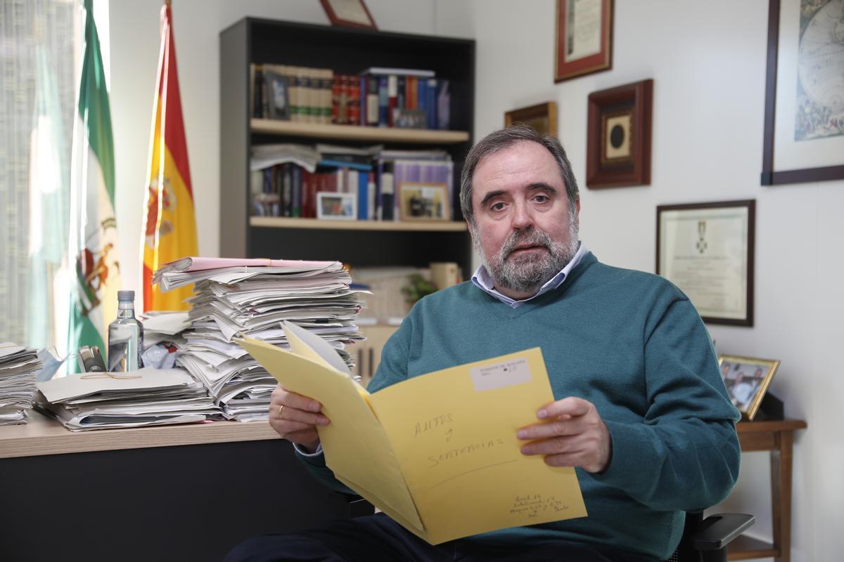 José María Magaña, magistrado de la Audiencia.