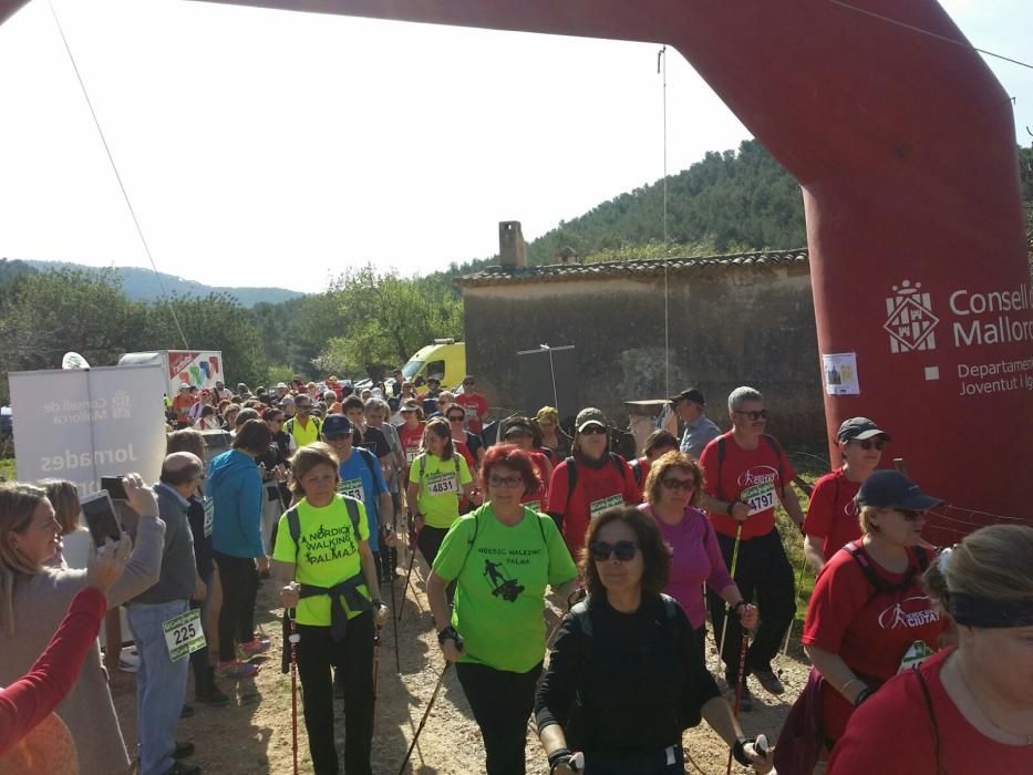 Caminata saludable en la finca Galatzó