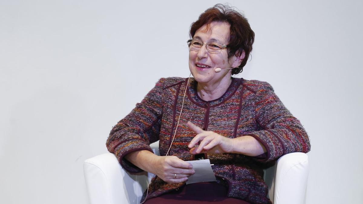 Eva Fabry, en la entrega premios del cuarto reto d-LAB en Barcelona.