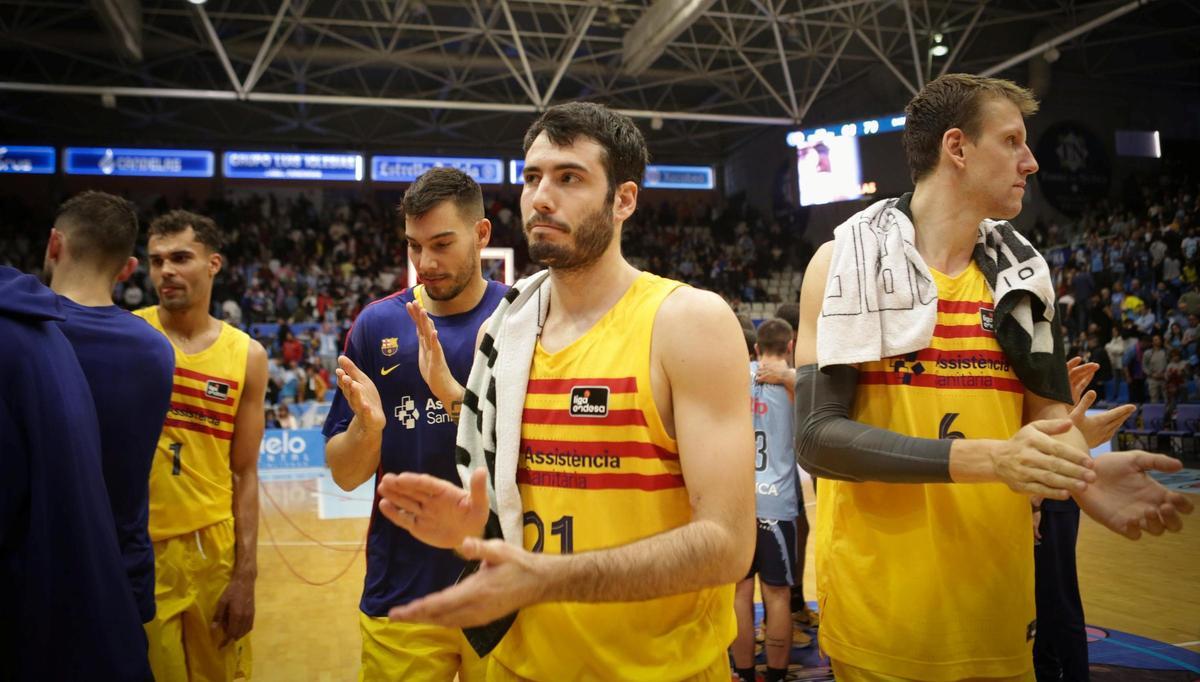 Abrines ya es un histórico del basket blaugrana tras cumplir 300 partidos ACB en Lugo