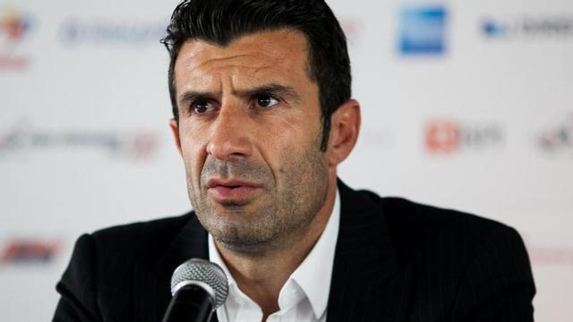 El exfutbolista portugués Luis Figo.