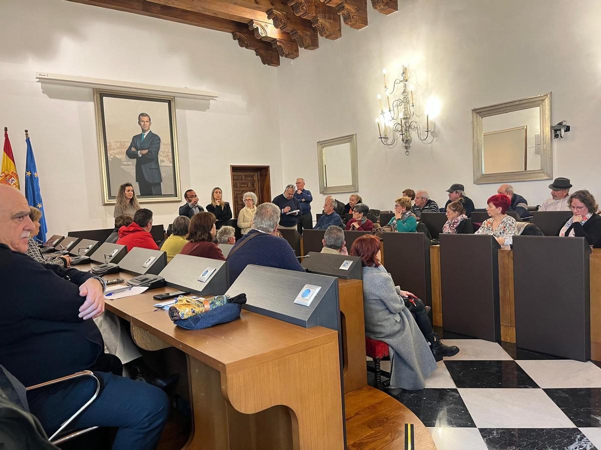 La intervención de Miguel Ángel Morales.