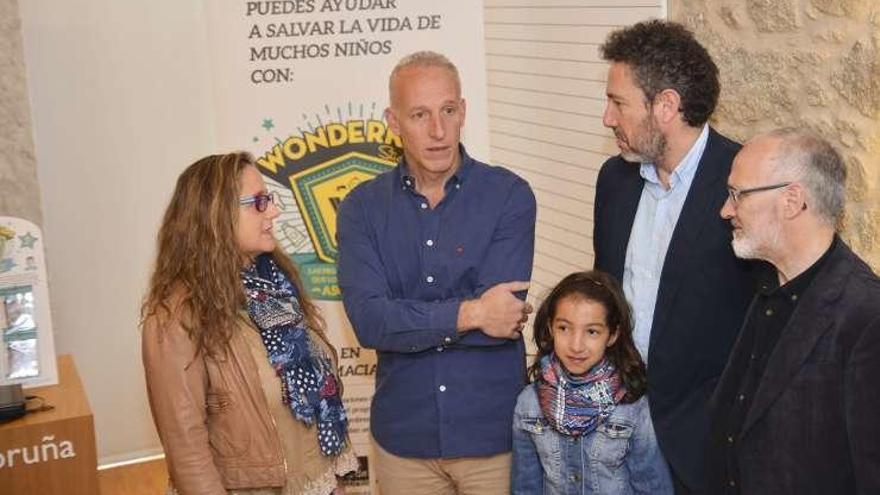 Presentación de la campaña, ayer, en A Coruña.