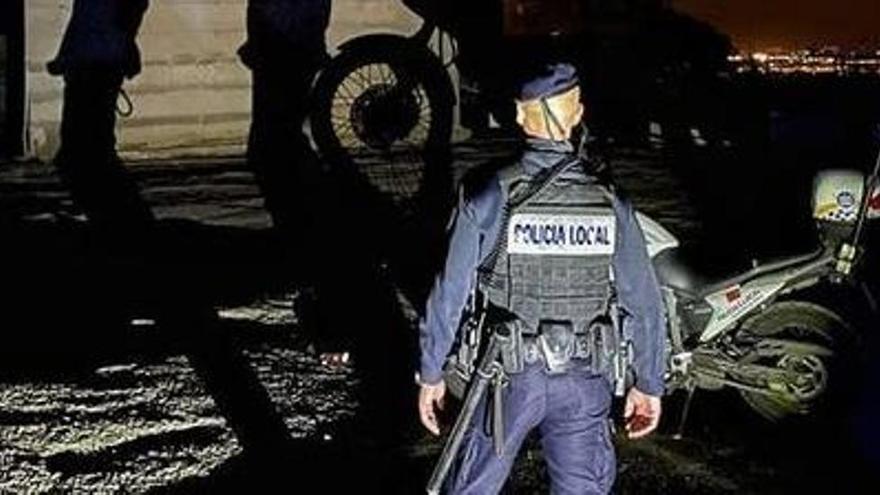 Seis meses de cárcel y otros seis sin carné  por arrollar en moto a un policía local de Palma