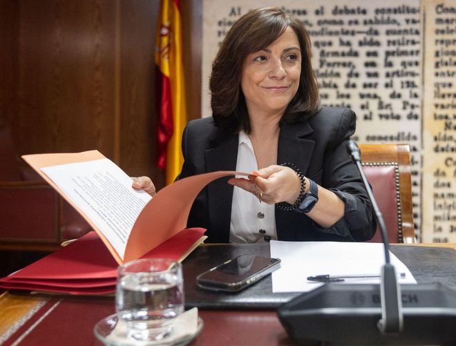 La gerent del PSOE nega davant el Senat una caixa b en el seu partit
