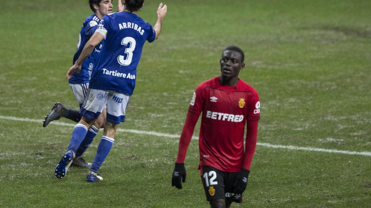 Las imágenes del partido entre el Real Oviedo y el Mallorca