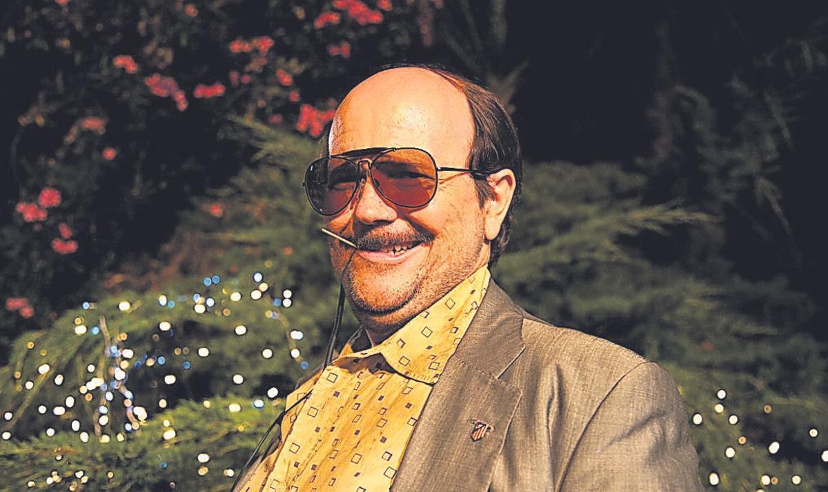 SANTIAGO SEGURA, ACTOR Y DIRECTOR, EN UNA IMAGEN DE LA PELICULA " TORRENTE 5: OPERACION EUROVEGAS ". CINE ESPAÑOL