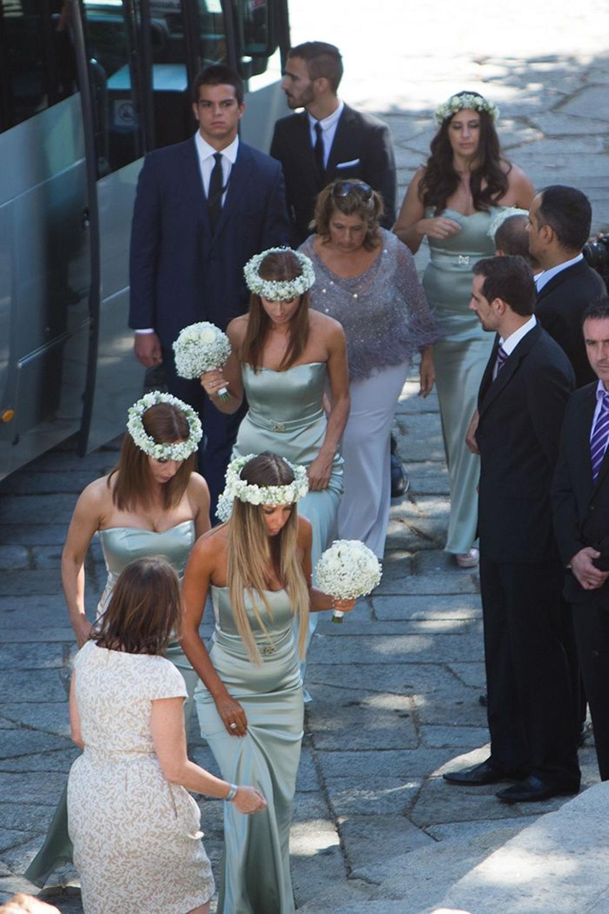 Las madrinas de la boda Jorge Mendes