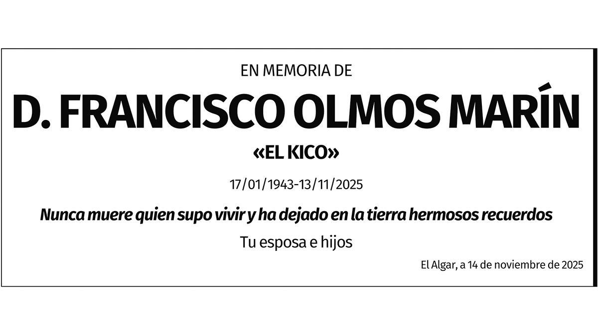 D. Francisco Olmos Marín