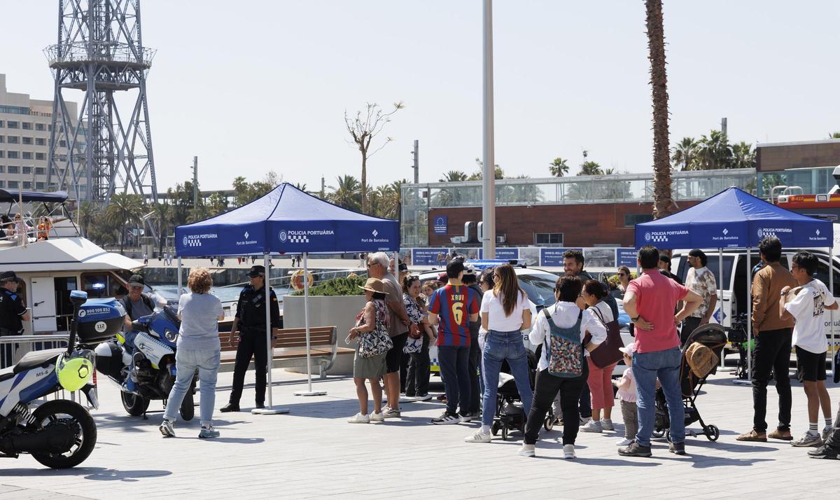 Jornada de puertas abiertas en el Port de Barcelona