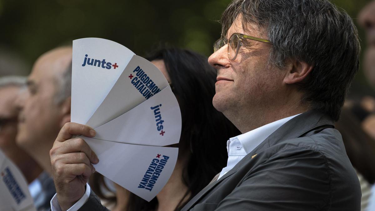 El expresident de la Generalitat, Carles Puigdemont.