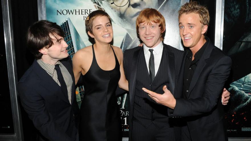 Los actores de la saga &#039;Harry Potter&#039;.